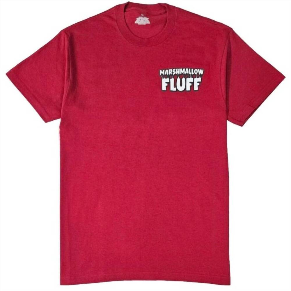 NEW RAWYALTY men's marshmallow fluff tee in red